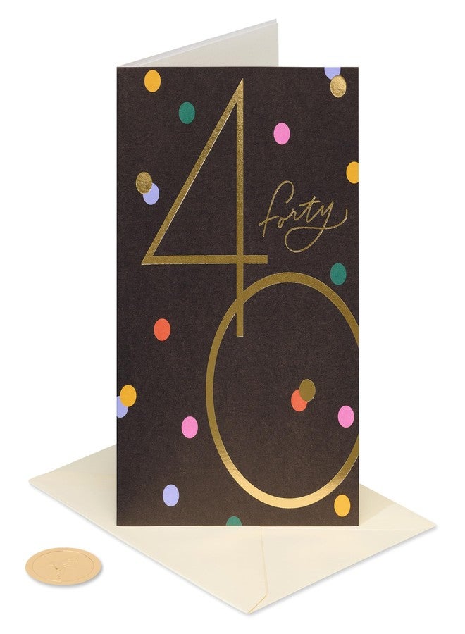 Papyrus 40th Birthday Card for Women, Perfect for Friends or Daughter (Best Decade Yet) - Image 5