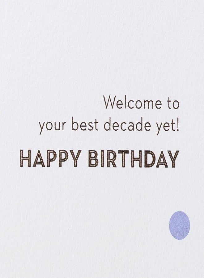 Papyrus 40th Birthday Card for Women, Perfect for Friends or Daughter (Best Decade Yet) - Image 4