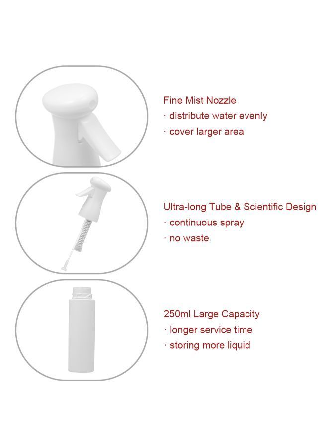 NIBEMINENT Hairdressing Water Spray Bottle Black 25x5.5x8.4centimeter - Image 4