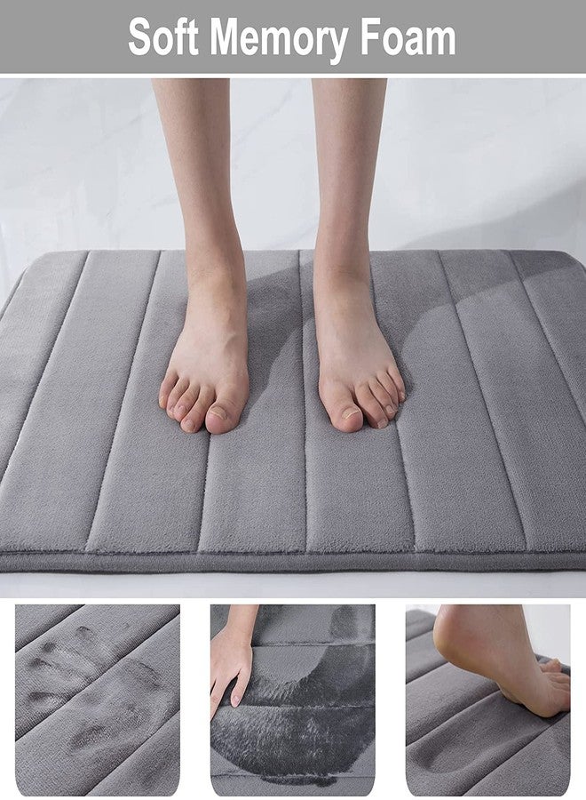 Emergity Anti-Skid Soft Memory Foam Bathroom Mat Floor Mat for Bathroom Anti Skid Slip Mat for Bathroom floor & Kitchen Floor, Pack of 1 - Image 3
