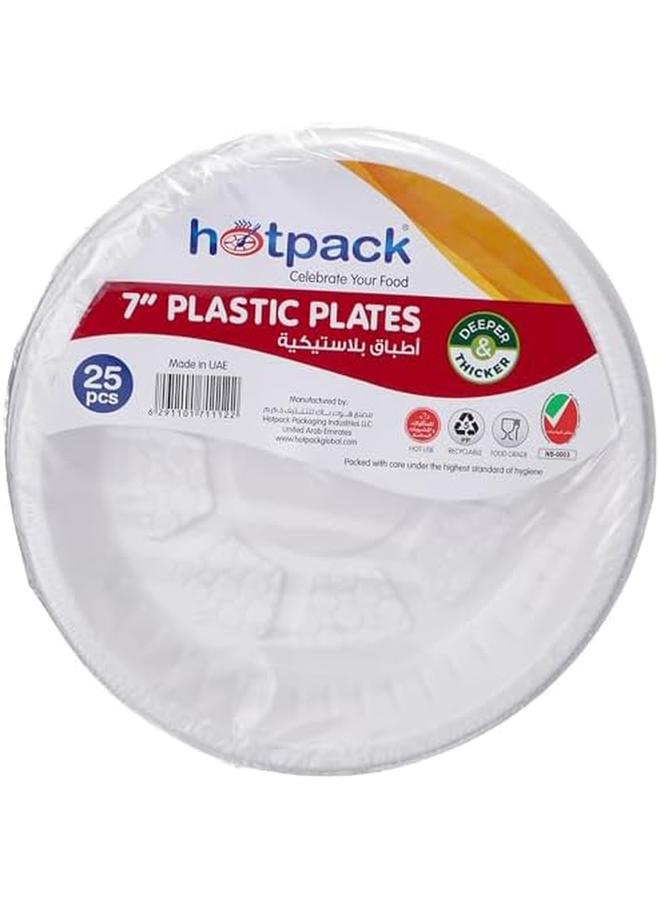 Hotpack Disposable Plates 25 Pieces - Image 2