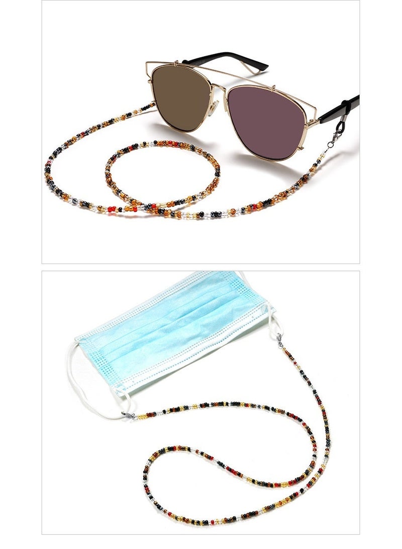 Beaded Elegant Eyeglasses Chain Strap Necklace Glasses Reading Eyeglasses Holder Strap Cords Mask Lanyards Eyeglasses Accessory - Image 4