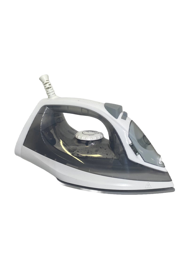 Crownline Steam Dry & Steam Iron With Ceramic Soleplate And Advanced Steam Functions 200 ml 1800 W SI-407 Grey - Image 2