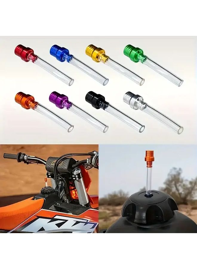 Universal Blue Off Road Motorcycle Fuel Vent Durable Aluminum Valve ATV Accessory - Image 4