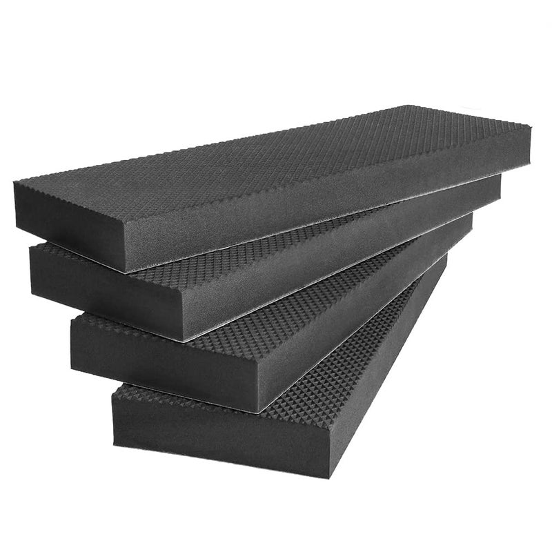 KLOLKUTTA Garage Wall Protector, Car Door Protection EVA Foam High Density Wall Guard Bumper for Parking Assist (4 Pack) - Image 1