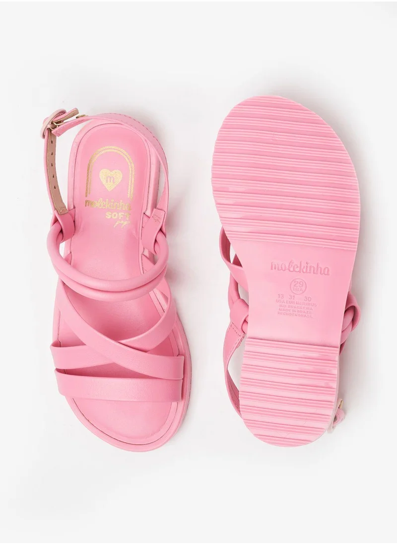 MOLEKINHA Kids Mara Back Strap Sandals