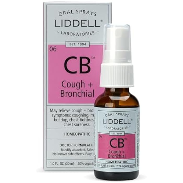 Liddell Homeopathic Cough and Bronchial Spray, 1 Ounce - Image 1