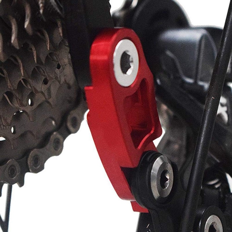 comfrt Rear Derailleur Hanger, Bike Rear Derailleur Extender Hook Bicycle Rear Derailleur Extension Gear Tail Hook Extender - Image 4