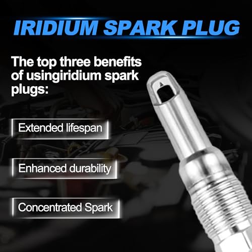 VIPCAR Set of 8 Ignition Coil Pack DG511 and Iridium Spark Plugs Compatible with Ford 2004-2008 F150 5.4L, 2006-2008 Explorer 4.6L, 2005-2008 Expedition 5.4L, 2006-2008 Mountaineer Mark LT Navigator - Image 3