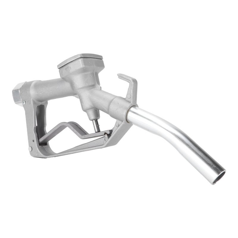 Manual Fueling Nozzle 90L/Min Aluminum Alloy - Double-Gear Auto Lock 360° Rotating Interface Fueling Nozzle for Automotive Liquid Refueling & Oil Dispensing - Image 1