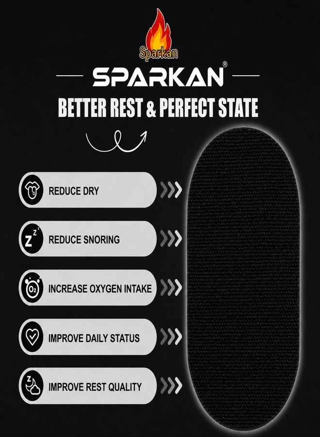 Dwariyan SPARKAN Premium Sleep Support Mouth Strips, Gentle Skin-Friendly Adhesive Tape for Overnight Comfort, Hypoallergenic & Comfortable Wear, 30 Count - Image 3