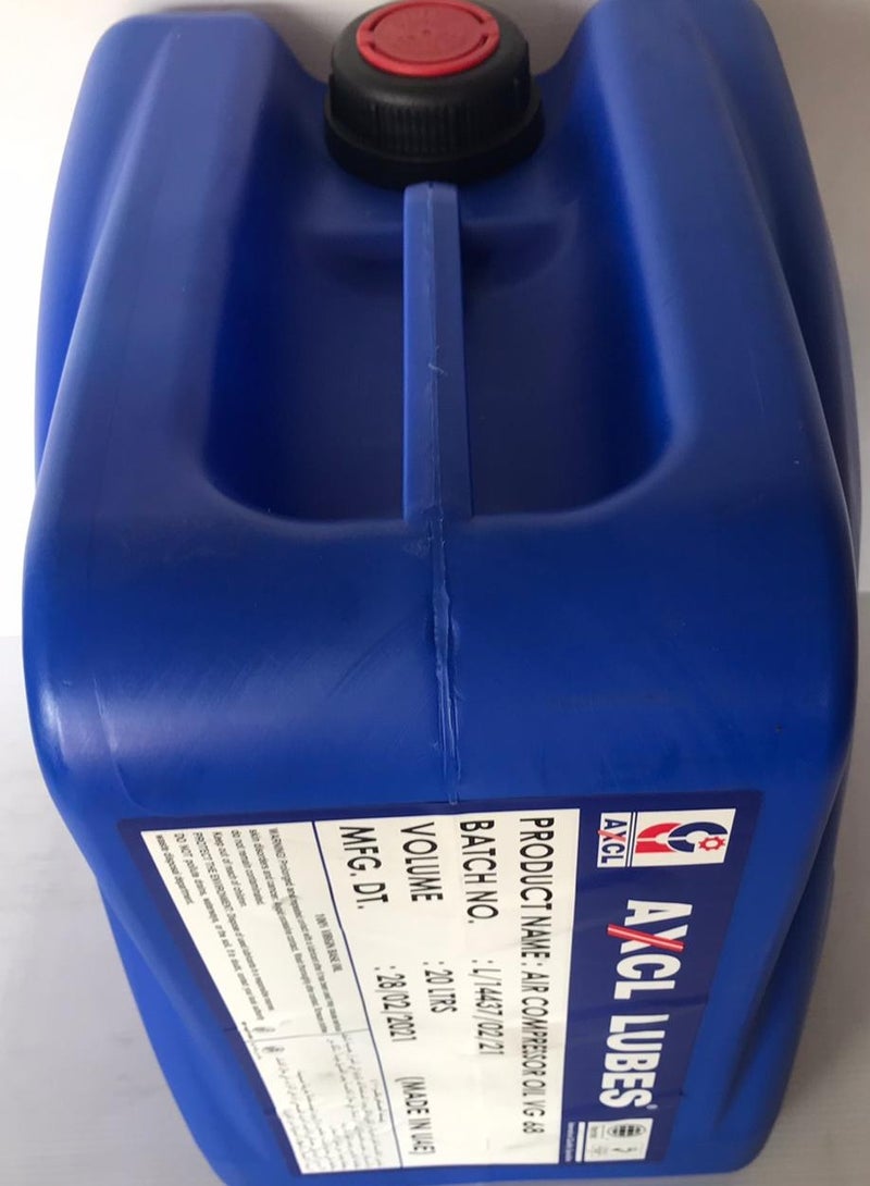 AXCL Air Compressor Oil VG68 20Ltr - Image 2