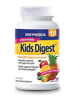 Kids Digest Chewable Digestive Enzymes 90 Count