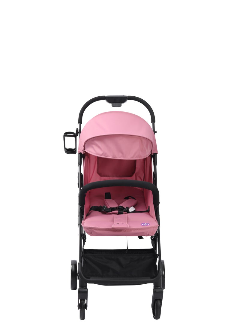 Hababy Premiun Cabin Stroller - Pink - Y1P  - Image 3