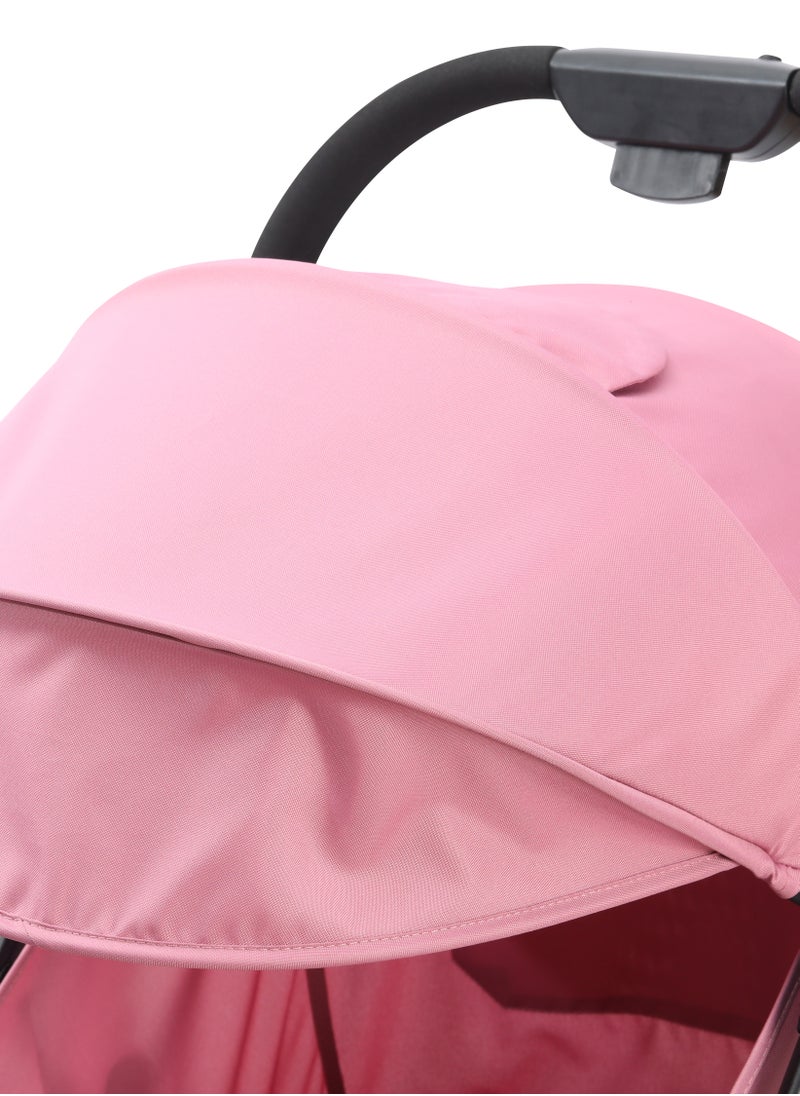 Hababy Premiun Cabin Stroller - Pink - Y1P  - Image 5