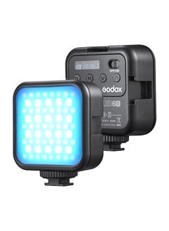 Godox LITEMONS LED6R RGB LED Video Light Rechargeable Mini Fill-in Light 3200K-6500K Dimmable 13 Lighting Effects Support Magnetic Adsorption with 3 Cold Shoe Mounts  - Image 1