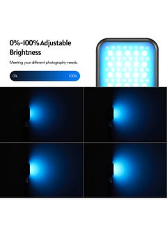 Godox LITEMONS LED6R RGB LED Video Light Rechargeable Mini Fill-in Light 3200K-6500K Dimmable 13 Lighting Effects Support Magnetic Adsorption with 3 Cold Shoe Mounts  - Image 3