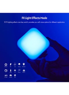 Godox LITEMONS LED6R RGB LED Video Light Rechargeable Mini Fill-in Light 3200K-6500K Dimmable 13 Lighting Effects Support Magnetic Adsorption with 3 Cold Shoe Mounts  - Image 2
