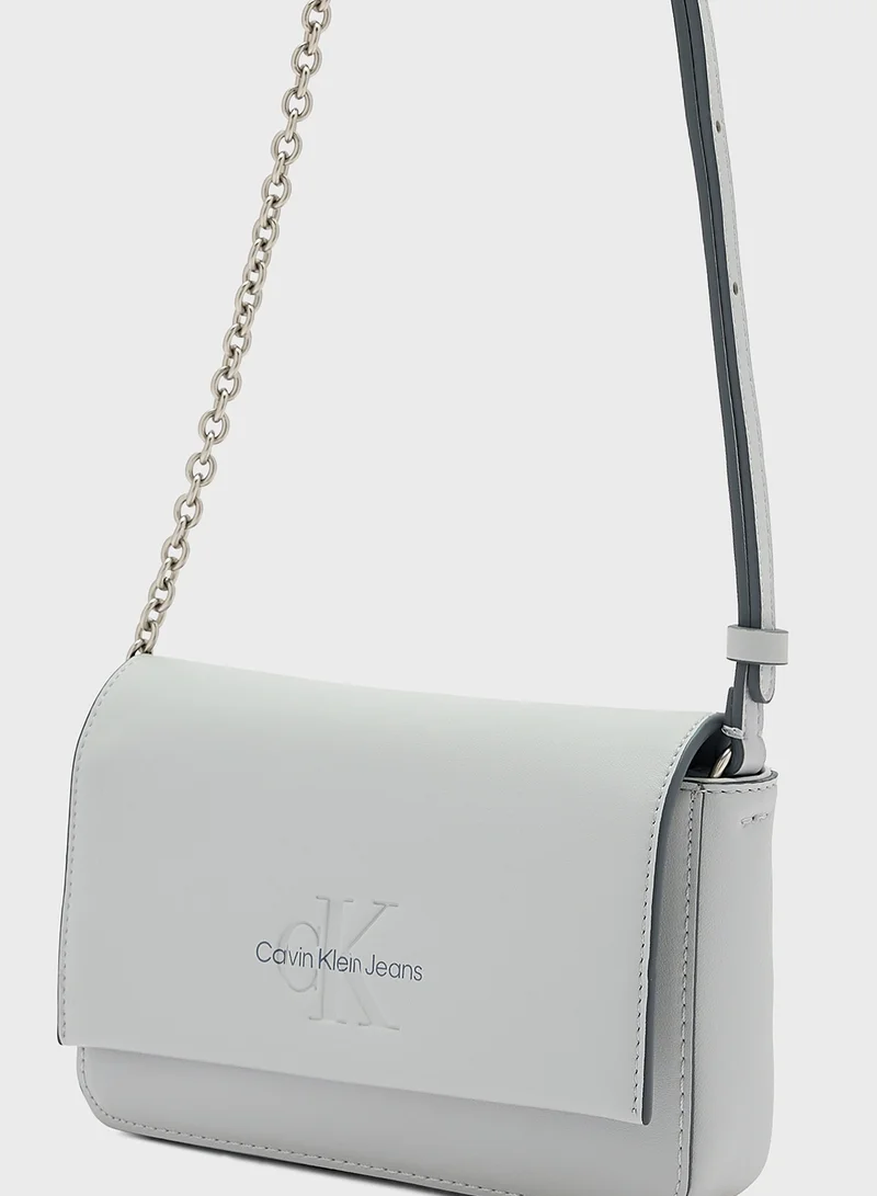 Calvin Klein Jeans Sculpted Ew Flap Phone Crossbody