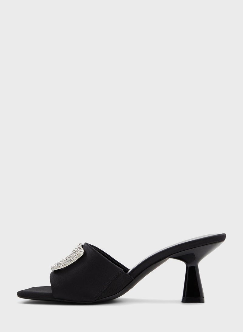 كول ات سبرنج صندل ماليا بكعب عالي من الساتان - Image 2