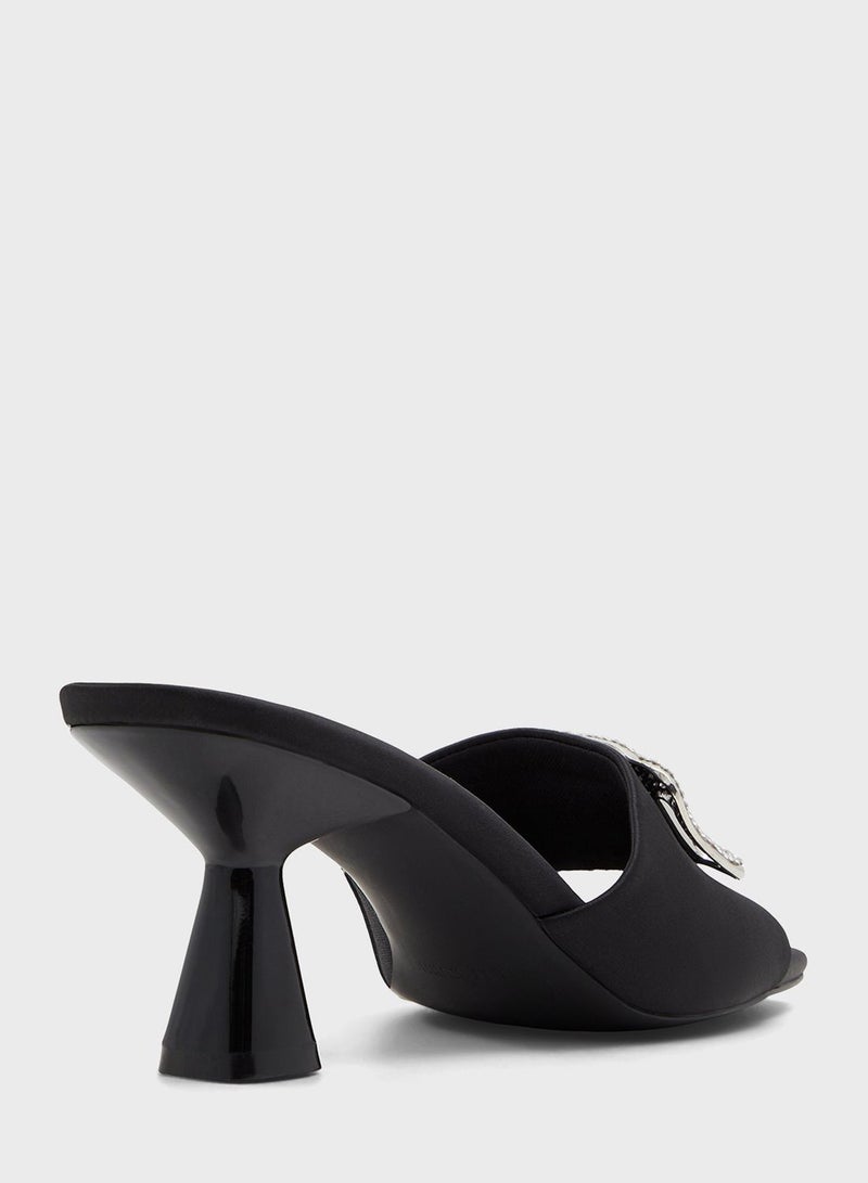 كول ات سبرنج صندل ماليا بكعب عالي من الساتان - Image 4