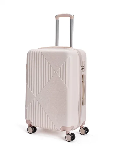 LIMRA Cabin Carry Check-In Luggage Trolley Size 20 inch Beige