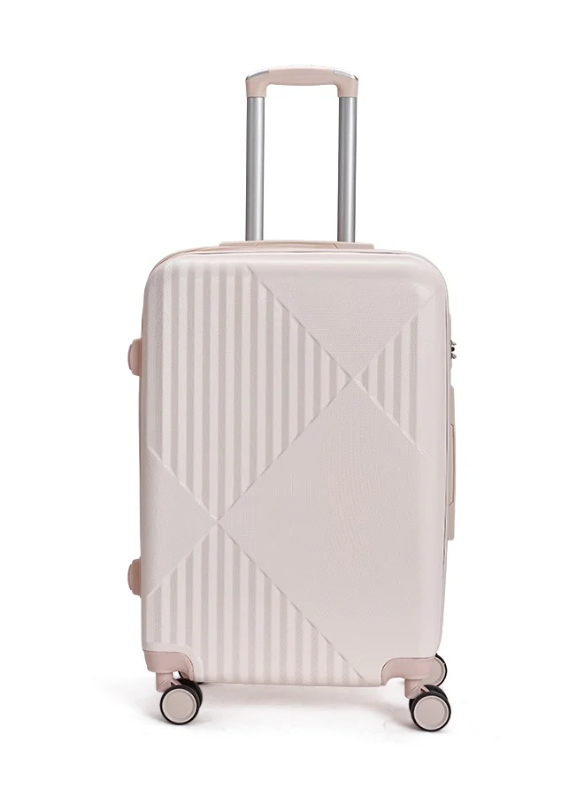LIMRA Cabin Carry Check-In Luggage Trolley Size 20 inch Beige