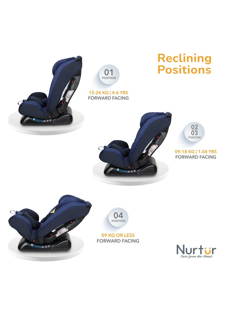 Nurtur Otto Baby 4 in 1 Car Seat  4 Position Recline 5Point Safety Harness - Image 4