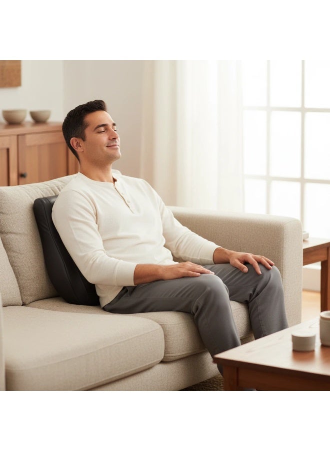 Y&D Home & Car Shiatsu Massage Pillow with Heat - 8-Node 3-Speed 2-Direction Deep Tissue Massager for Neck Shoulder Lower Back Pain Relief - Image 2