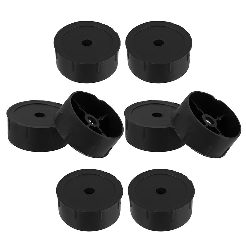 8pcs Diy Cat Tree Replacement Plugs: M10 Black Hole Plugs For Cat Scratching Post Repair - Easy Assembly Accessories - Image 1