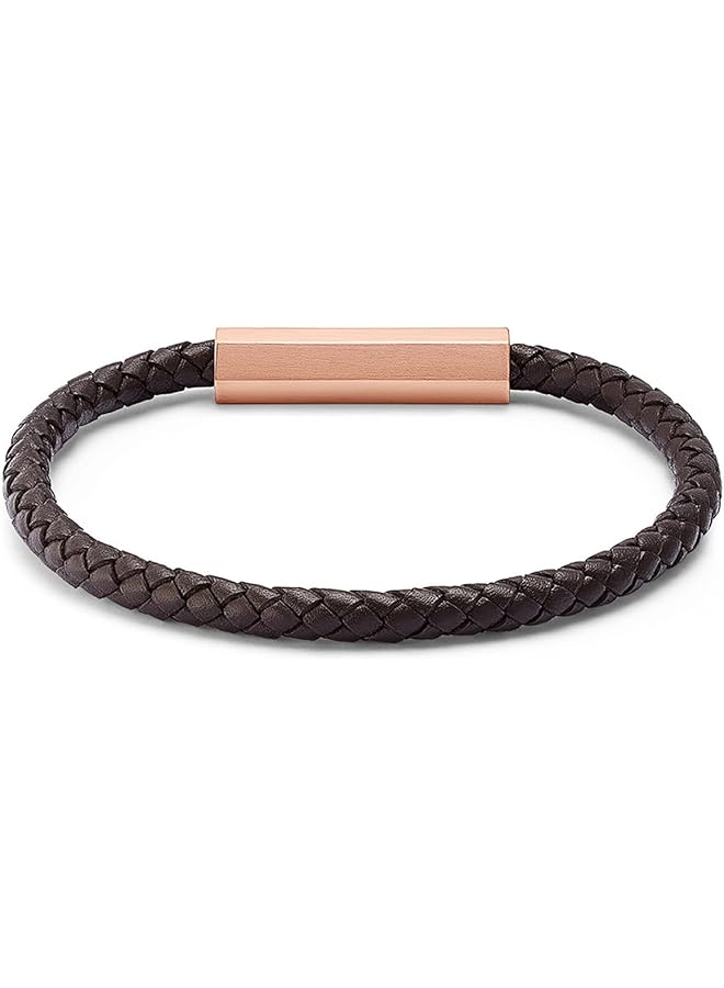 ام في ام تي سوار مضفر من الجلد للرجال 28200079 - Image 2