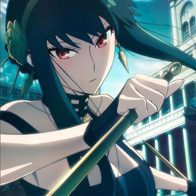 huiphong SPY X FAMILY Earrings Yor Forger Yor Briar Anime Cosplay Costume Accessories for Halloween - Image 4