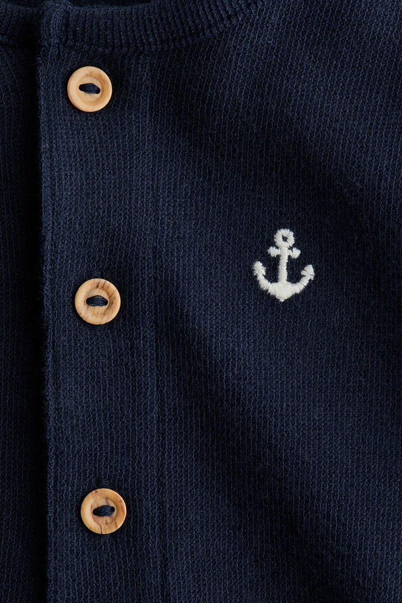 H&M Cotton jersey romper suit