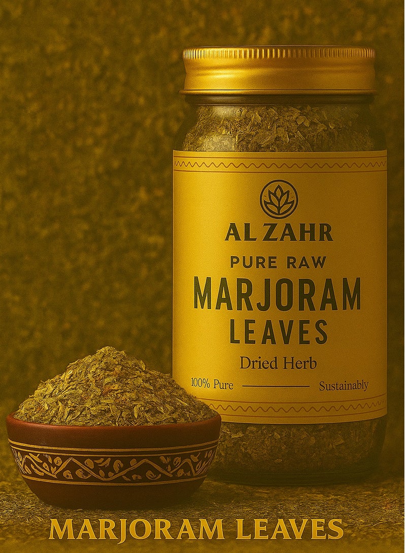 Zahr Al Zahr Marjoram Leaves – 100% Pure & Natural Dried Herb | Sweet Marjoram (Origanum Majorana) | Aromatic for Cooking, Seasoning - Image 5