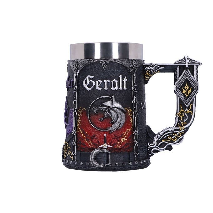 OFFICIALLY LICENSED THE WITCHER TRINITY TANKARD BLACK 155CM