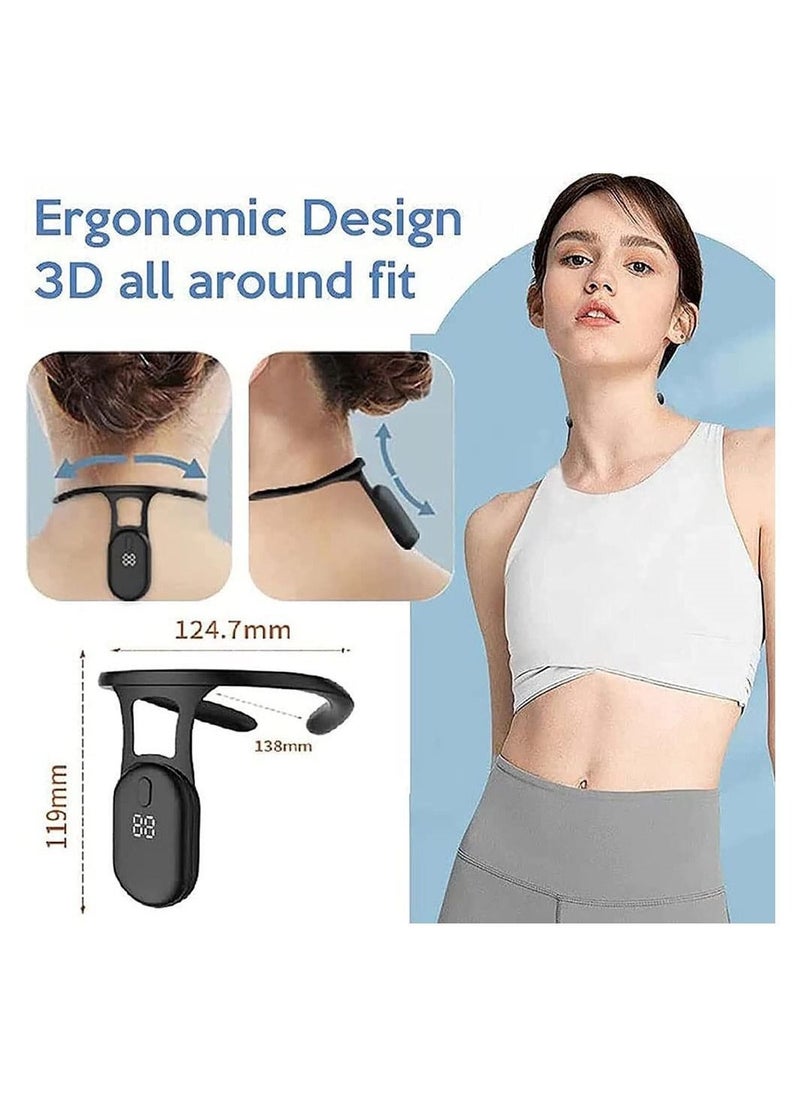 Y&D Ultrasonic Portable Lymphatic Soothing Body Shaping Neck Instrument Sitting Posture Correction Belt Prevent Humpback Relief  - Image 2