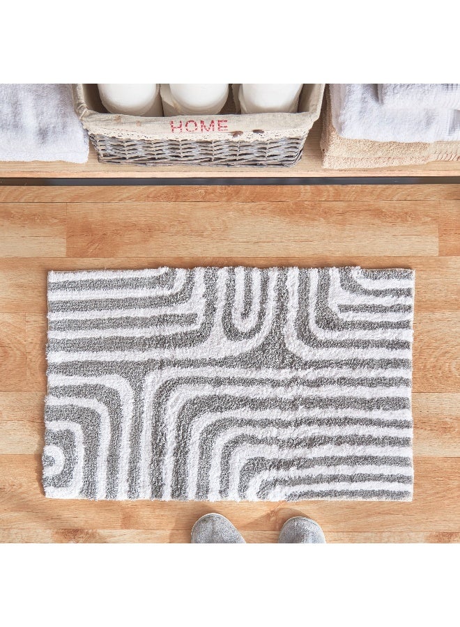 Home Box حصيرة استحمام قطنية ميلتون نيكو - 50x80 سم - Image 1