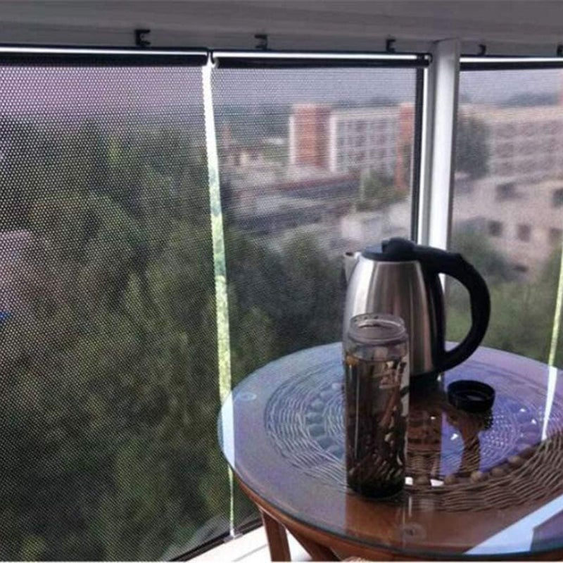 Punch-free suction cup shade portable light temporary shade suitable for home office car Black (58 × 125cm) - Image 4