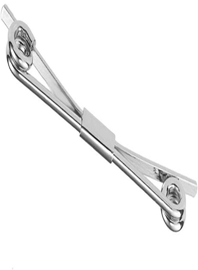 canjoyn Necktie Tie Clips Collar Bar Shirt Collar Stay Tie Pins Cravat Clips Silver Metal Collar Pin Jewelry Accessories - Image 2