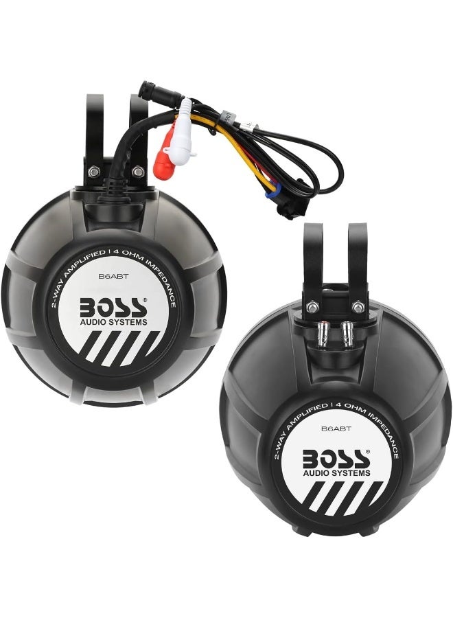 BOSS Pair of Audio Marine Weatherproof Speakers MPWT60 750W - Image 2