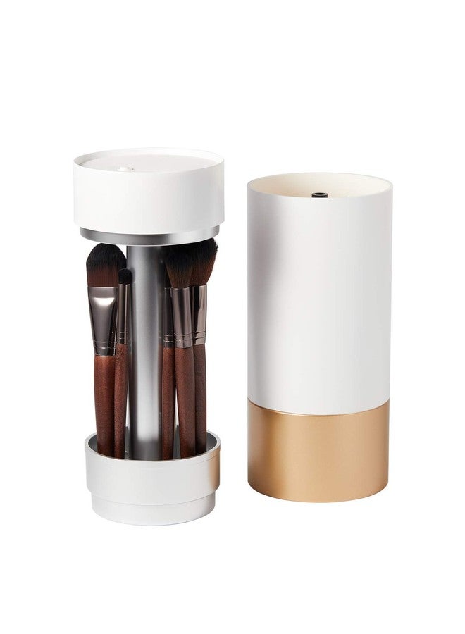 Brushean Makeup Brushes UV Sanitizer (Standard, White/Rose Gold) - Image 5