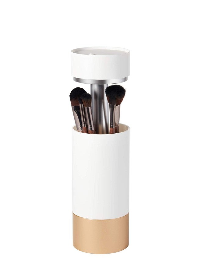 Brushean Makeup Brushes UV Sanitizer (Standard, White/Rose Gold) - Image 4