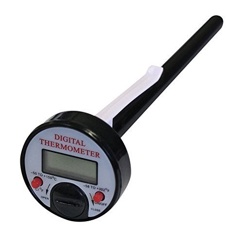 MASTERCOOL ماستركول (52223-A مقياس حرارة رقمي أسود 1 بوصة) - Image 2