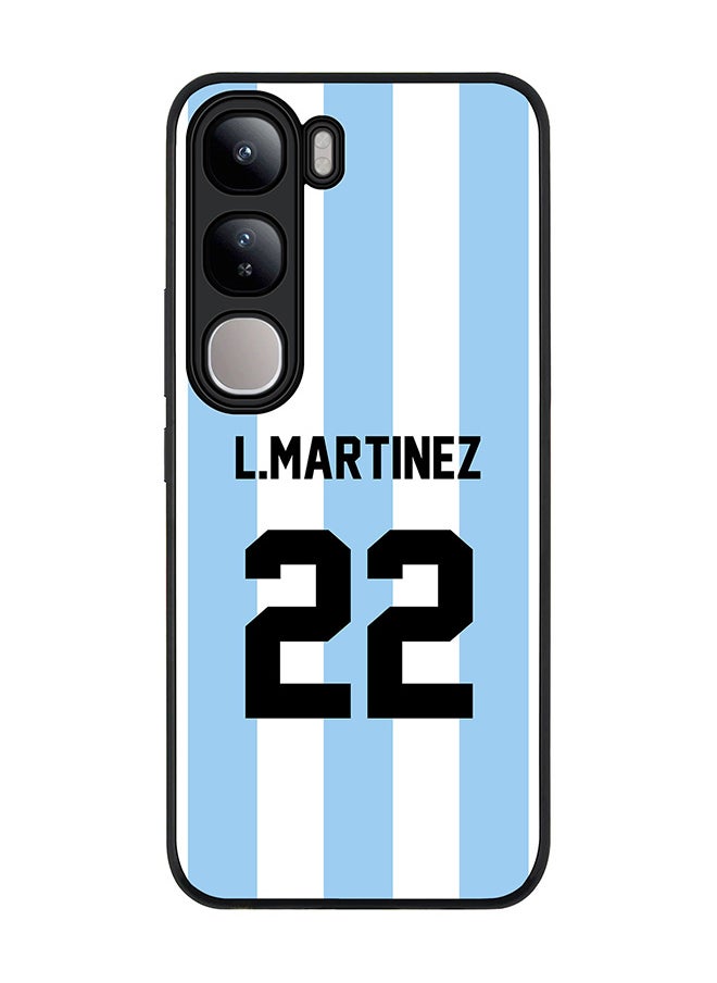 Stylizedd For vivo V40 Lite Case,Slim fit Camera Protection, Shockproof Thin Phone cover - Football Argentina, L.Martinez  - Image 1