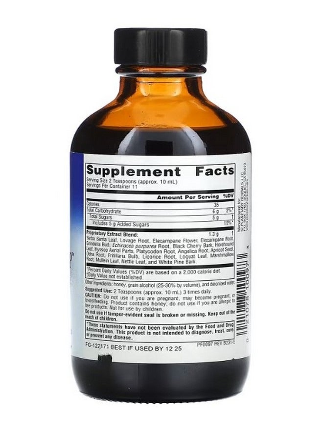 PLANETARY HERBALS Dr. Tierras Wild Cherry Bark Syrup 4 fl oz 118.28 ml - Image 2