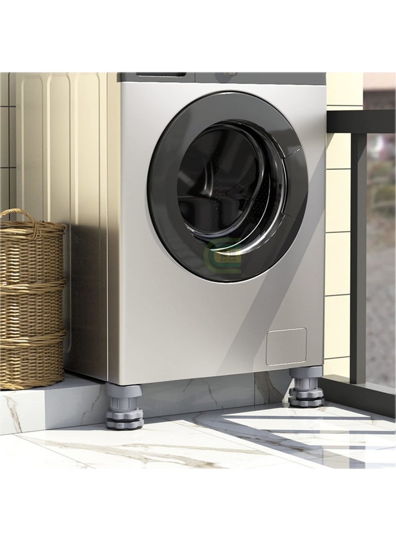 SYOSI Anti Vibration Pads for Washing Machine, 8Pack Adjustable Shock Noise Cancelling Washer Dryer Isolation Pad - Non-slip, Noise Cancelling, Anti-Slip Rubber Feet Pad Stabilizer, Fits Most Models - Image 5