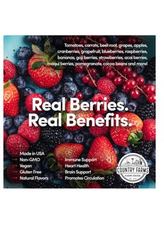 COUNTRY FARMS Country Farms Super Reds Energizing Polyphenol Superfood Berry Flavor - 200 g  - Image 5