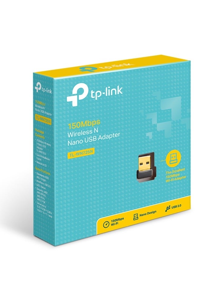 Tp-link Tl TL-WN725N N150 USB Wireless WiFi Network Nano Size Adapter for PC/Laptop, WiFi Dongle, Compatible with Windows 10/8.1/8/7/XP, Mac OS X, Linux - Image 4