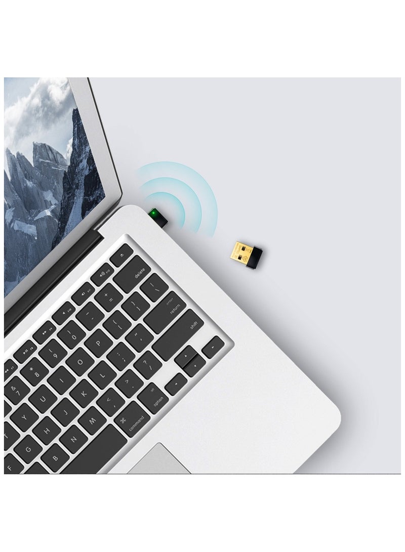 Tp-link Tl TL-WN725N N150 USB Wireless WiFi Network Nano Size Adapter for PC/Laptop, WiFi Dongle, Compatible with Windows 10/8.1/8/7/XP, Mac OS X, Linux - Image 5