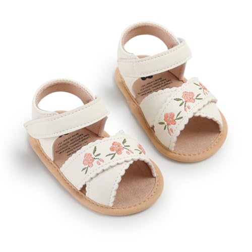 GDSDYM Baby Girls Summer Sandals Soft Sole Casual Flat Shoes Beach Sandal Infant Newborn First Walkers Crib Wedding Dress Shoe - Image 4